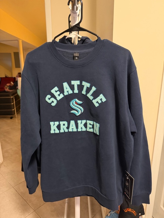 lululemom Other - Seattle Kraken Navy Crewneck Sweatshirt